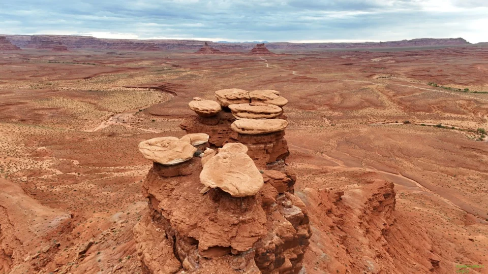 Eagle's View - Drone Photography - Valley of the Gods, UT